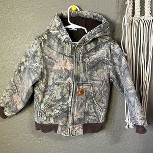 Carhartt Kids Camo Jacket with Hood